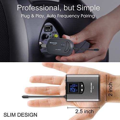 Wireless Clip Microphone for Camera & Smartphone - Alvoxcon