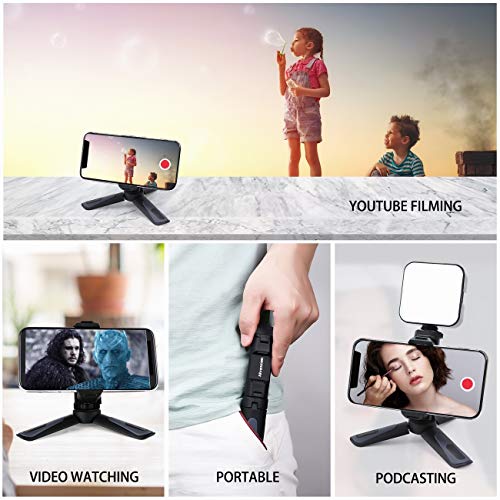 Tripod Phone Stand with Cold Shoe Mount - Alvoxcon