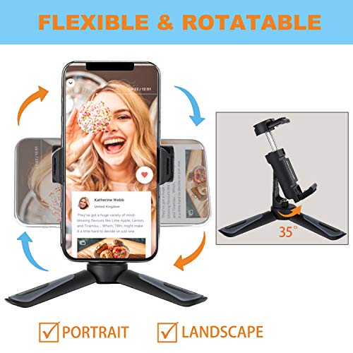 Tripod Phone Stand with Cold Shoe Mount - Alvoxcon