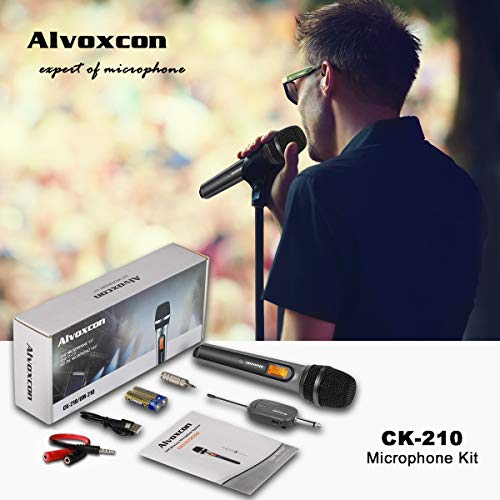 Handheld Wireless Microphone System - Alvoxcon