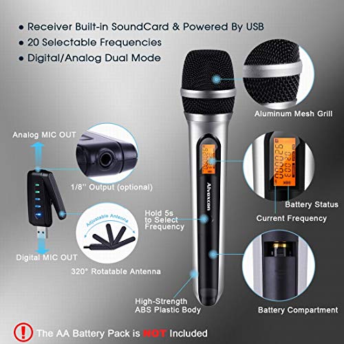 Wireless Mike For Computer USB Wireless Microphone for PC