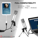 USB Microphone for Computer Recording & Gaming - Alvoxcon