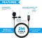 Lavalier Lapel Microphone for Android Phone with Type C Connector - Alvoxcon