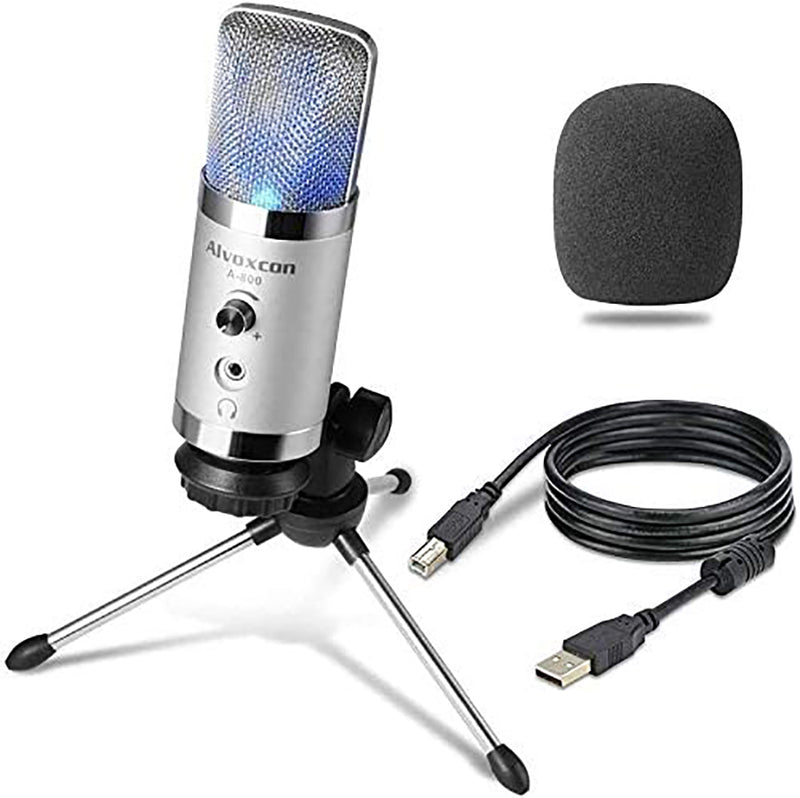 Computer Microphone for YouTube, Livestream - Alvoxcon