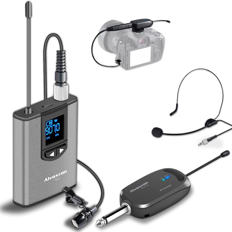 Wireless Lavalier Microphone for Smartphone & Camera