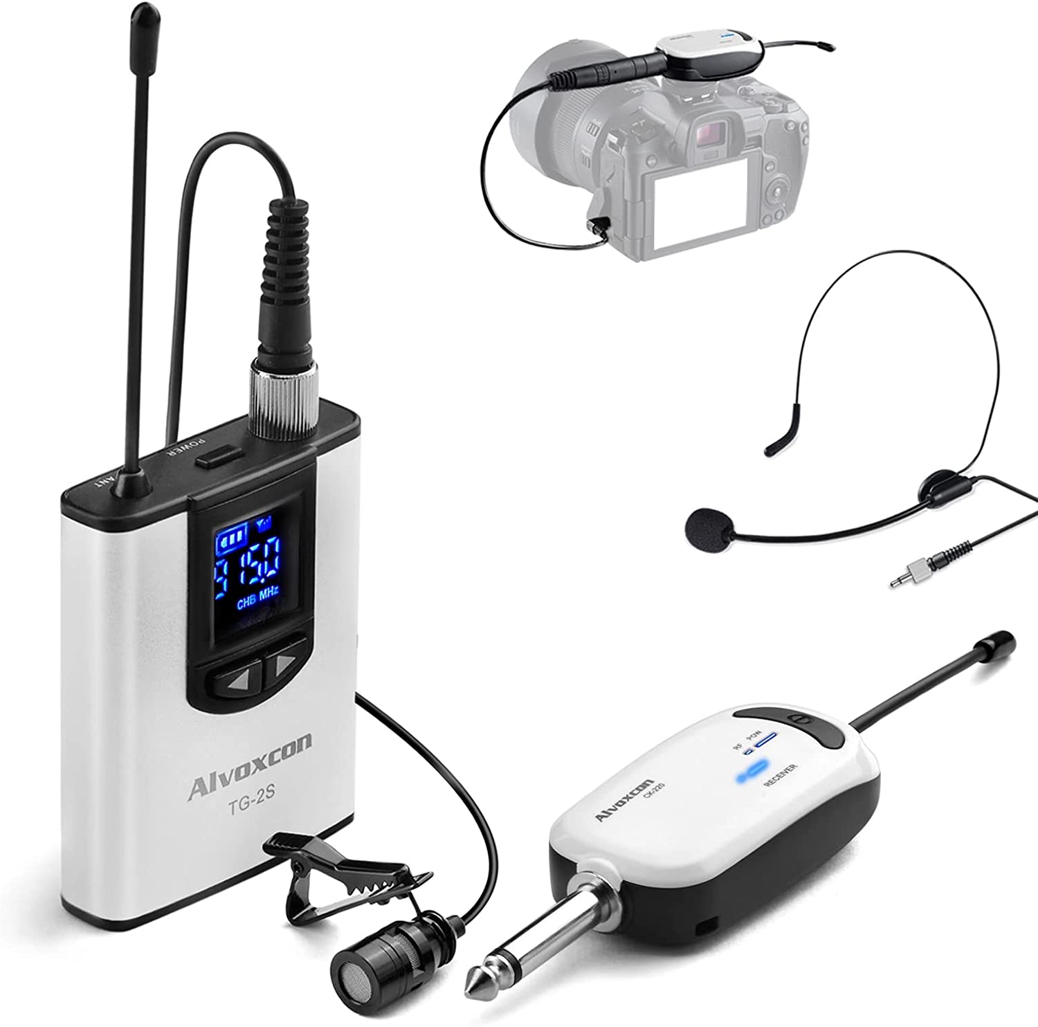 Collar microphone sales with speaker