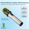 USB Wireless Handheld Microphone for iPhone & Computer - Alvoxcon